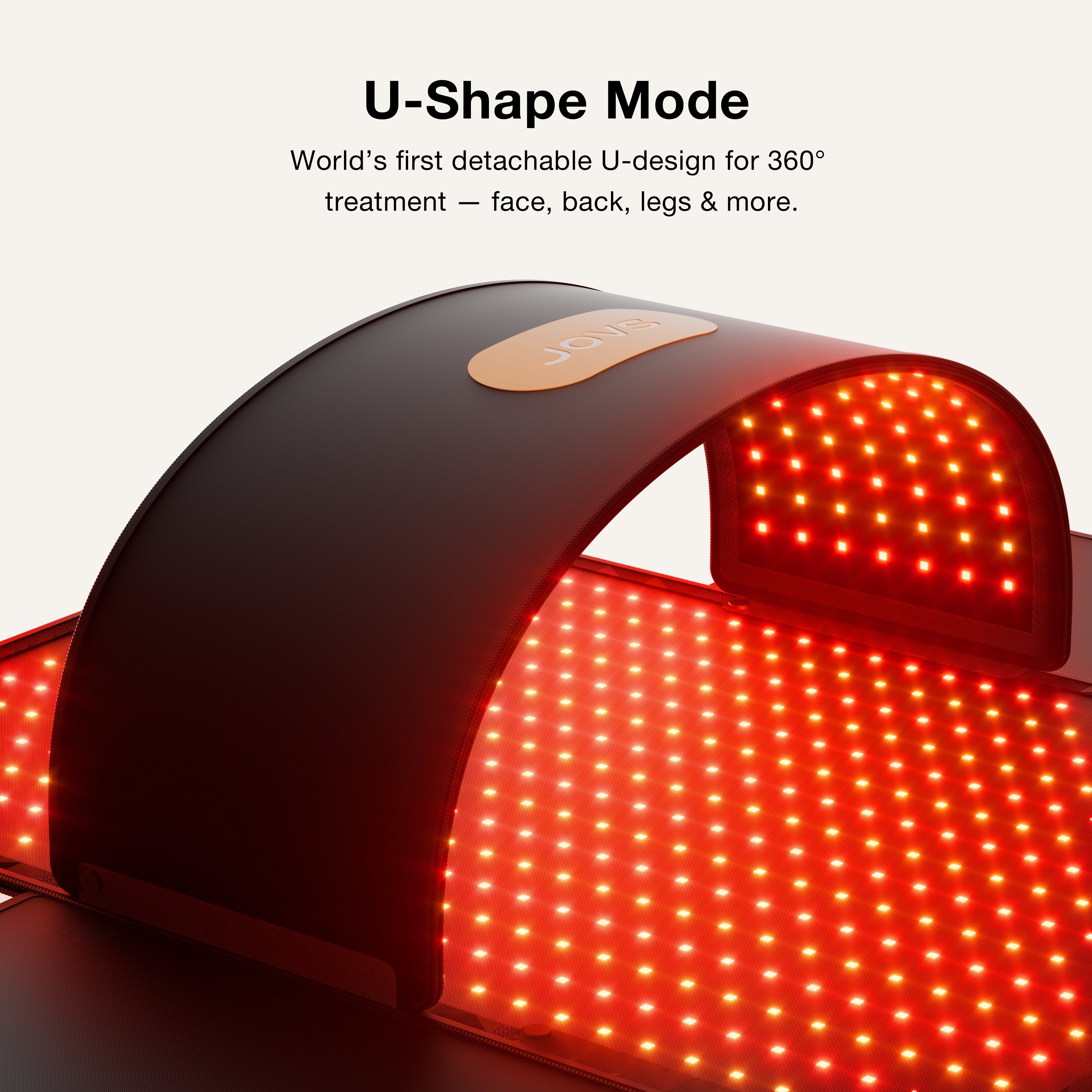 JOVS Full-Spectrum LED Light Therapy Sleeping Mat