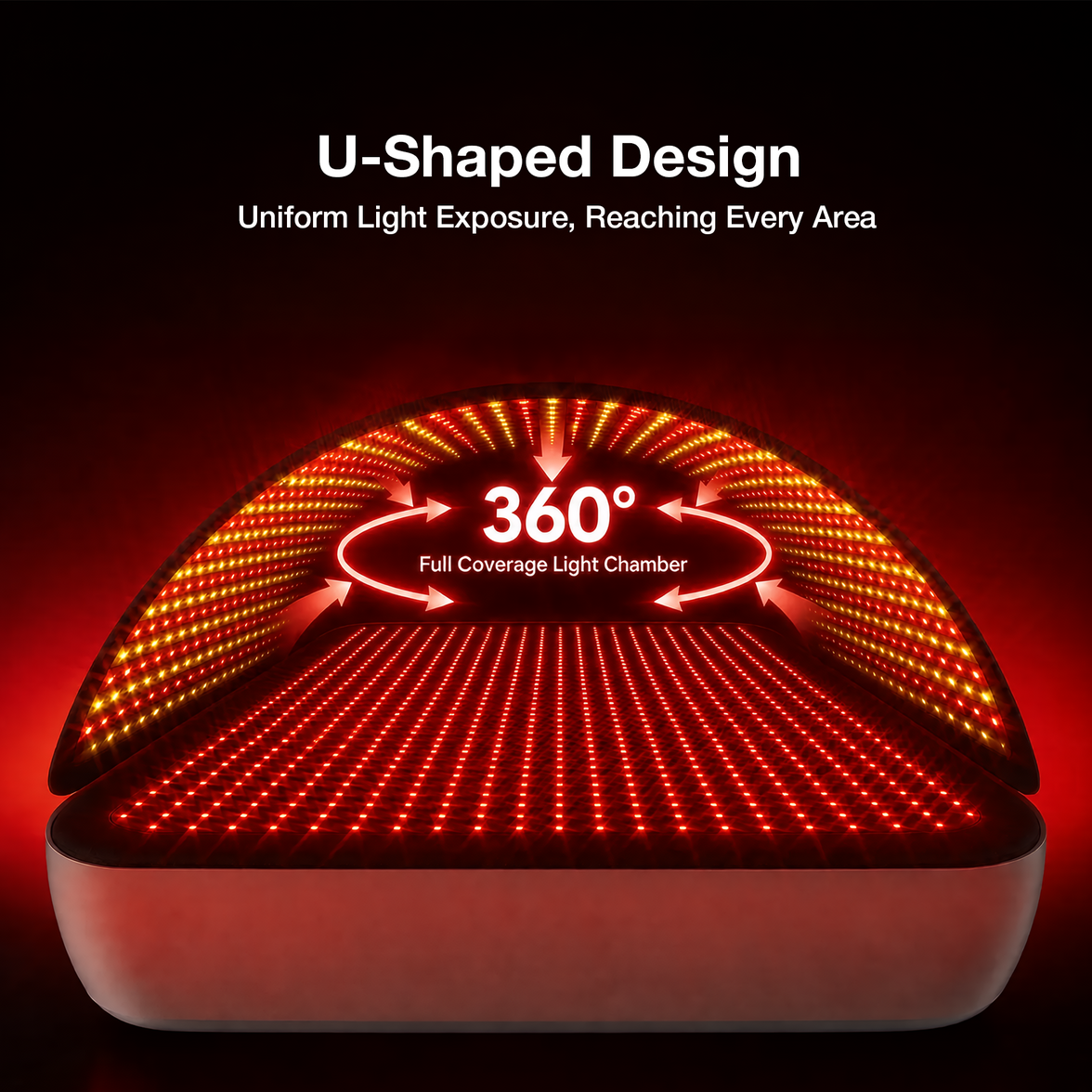 JOVS Air-Cushion Full-Spectrum Red Light Therapy Bag