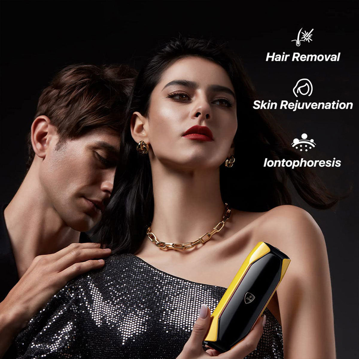 JOVS X 3 in 1 hair removal device for both men and women.