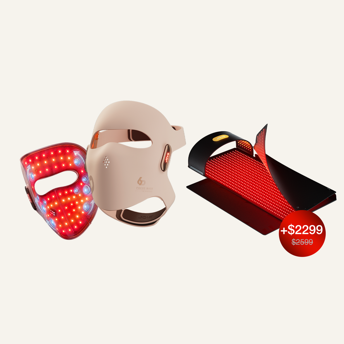 JOVS 6D Laser & EMS Anti-Aging Therapy Mask