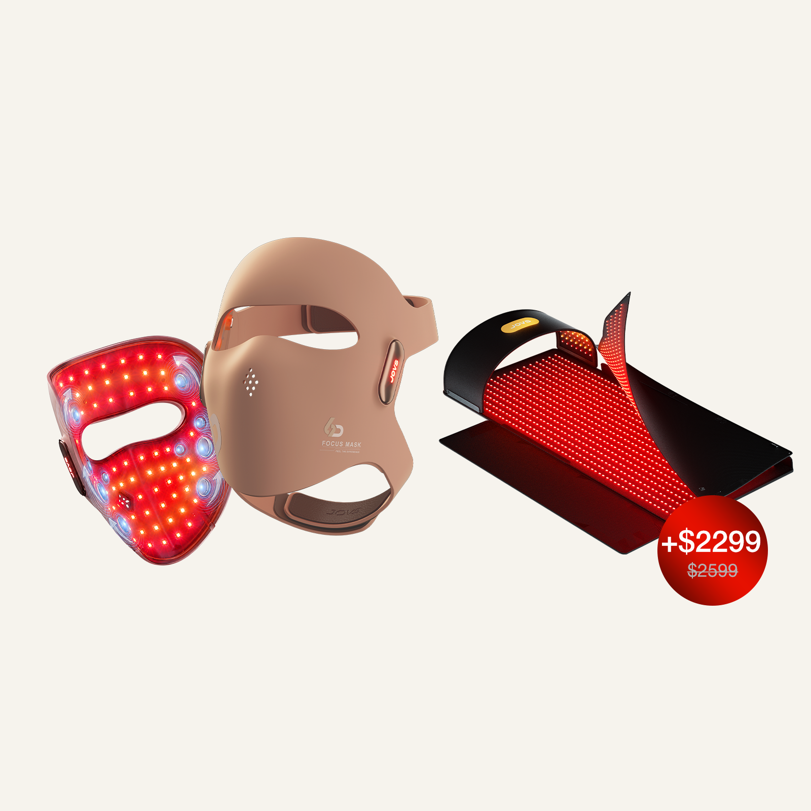 JOVS 6D Laser & EMS Anti-Aging Therapy Mask