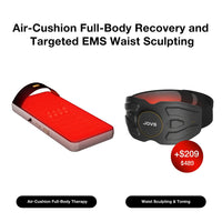 JOVS Air-Cushion Full-Spectrum Red Light Therapy Mat