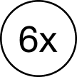 Laser Technology — 6x <br>More Powerful than LED